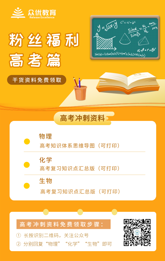 众优教育福利领取 | 中考、高考、期末考及更多干货资料已送达，快收藏领取！(图7)